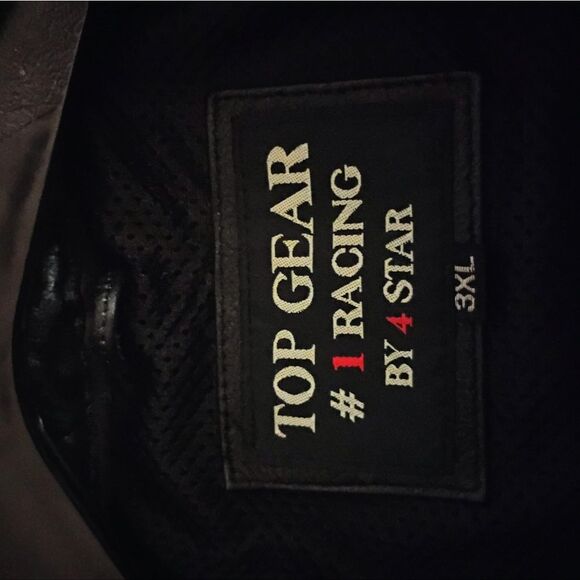 Men's Black Leather Jacket - Picture 13 of 16